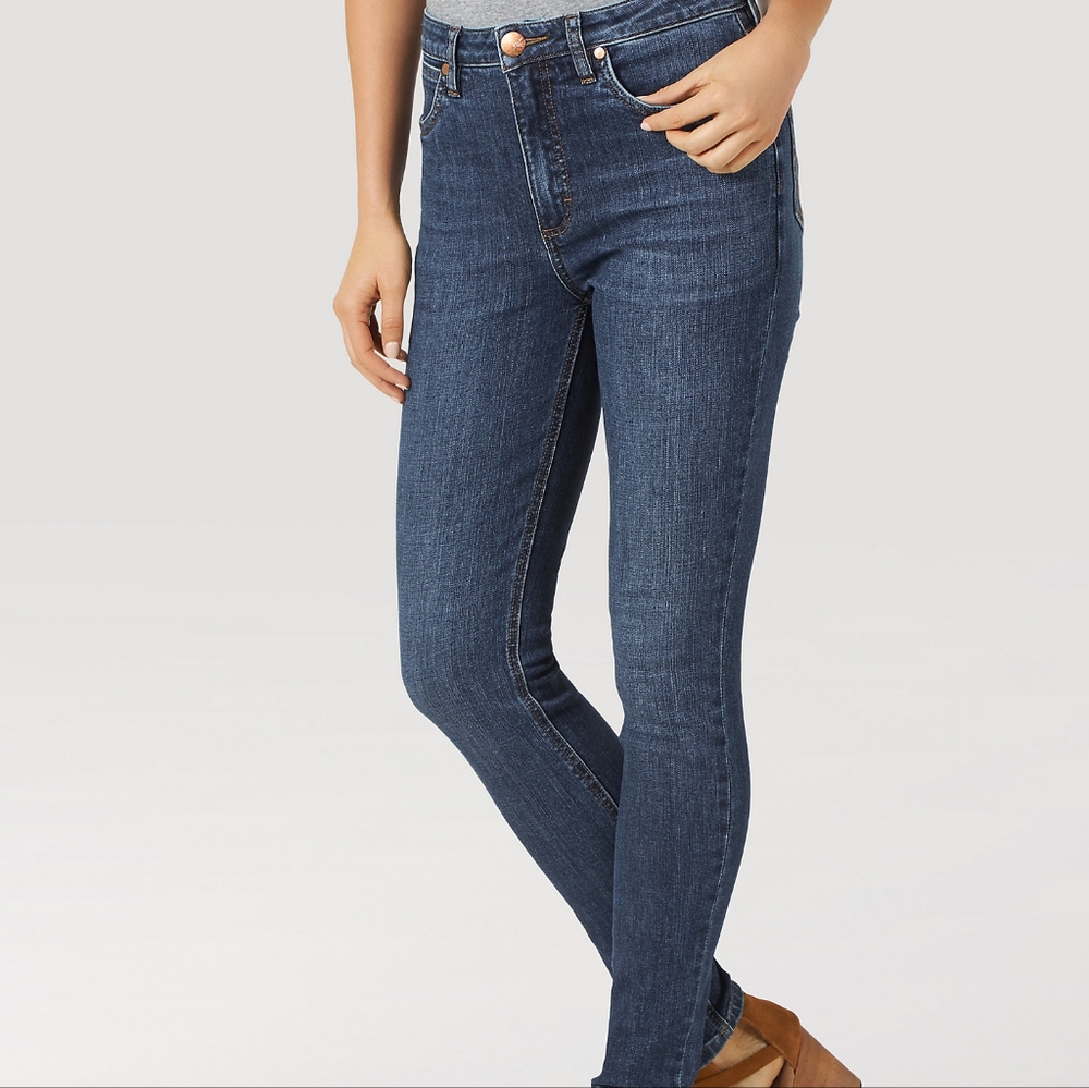 Wrangler High Rise Skinny Jeans